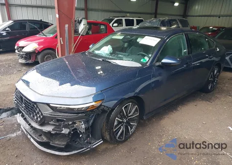 2025 Honda Accord Hybrid Touring from USA, damaged, VIN 1HGCY2F81SA037460